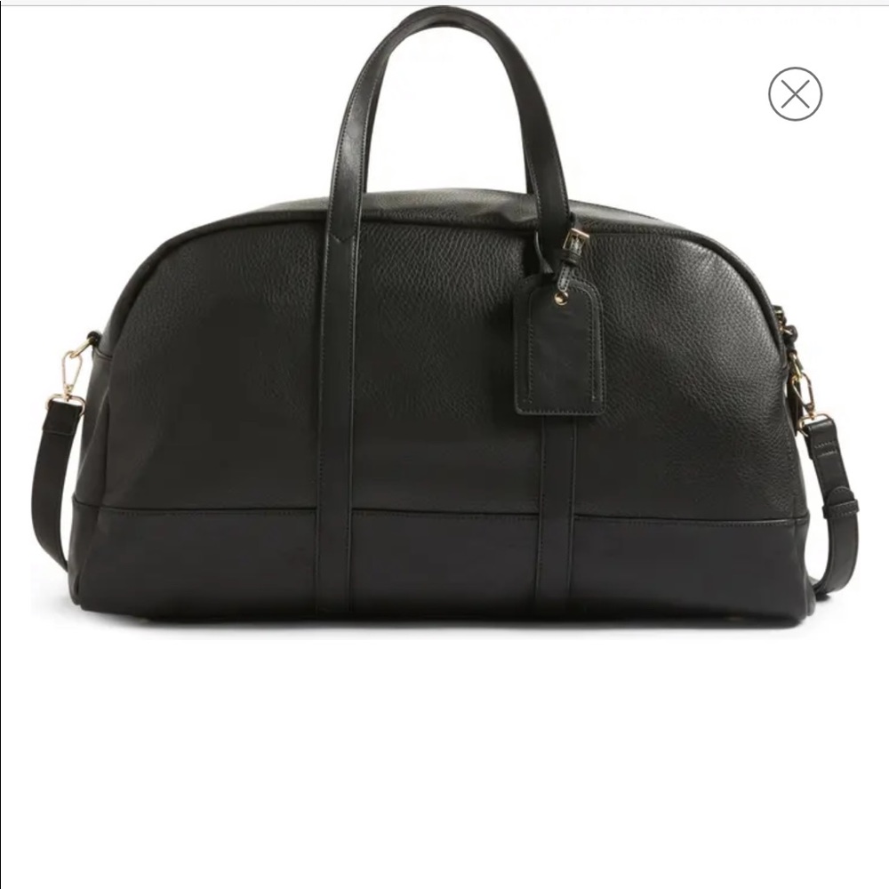 Sole Society — Marant Faux Leather Duffle Bag
